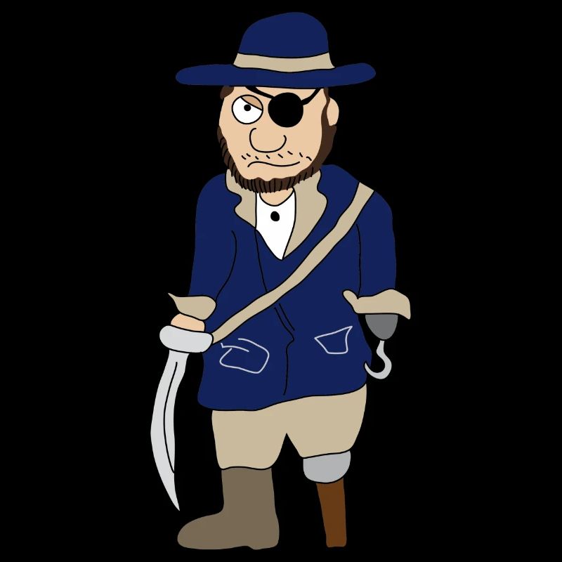 pirates | Pirate | patch oeil pirate jambe de bois