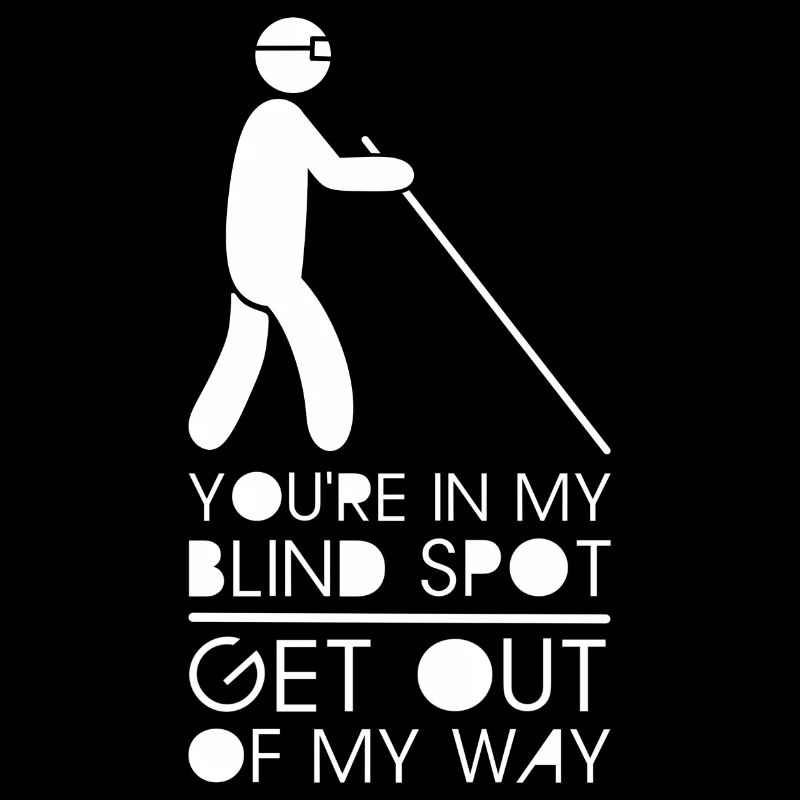 Blinder Blind Sehbehindert Witzig Geschenk