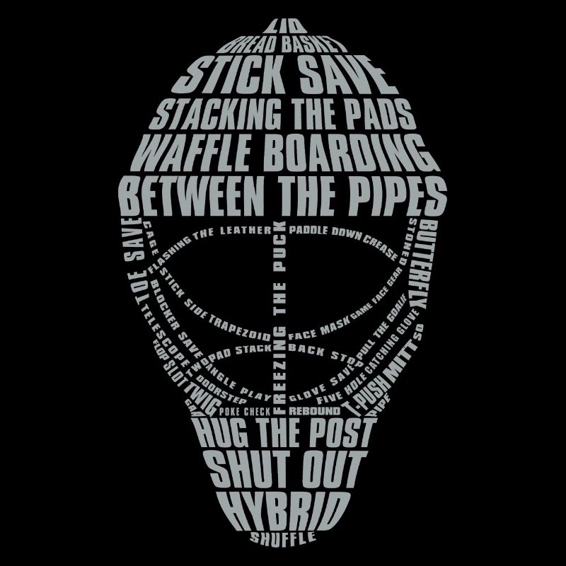 Masque de gardien de but (conception de couleur