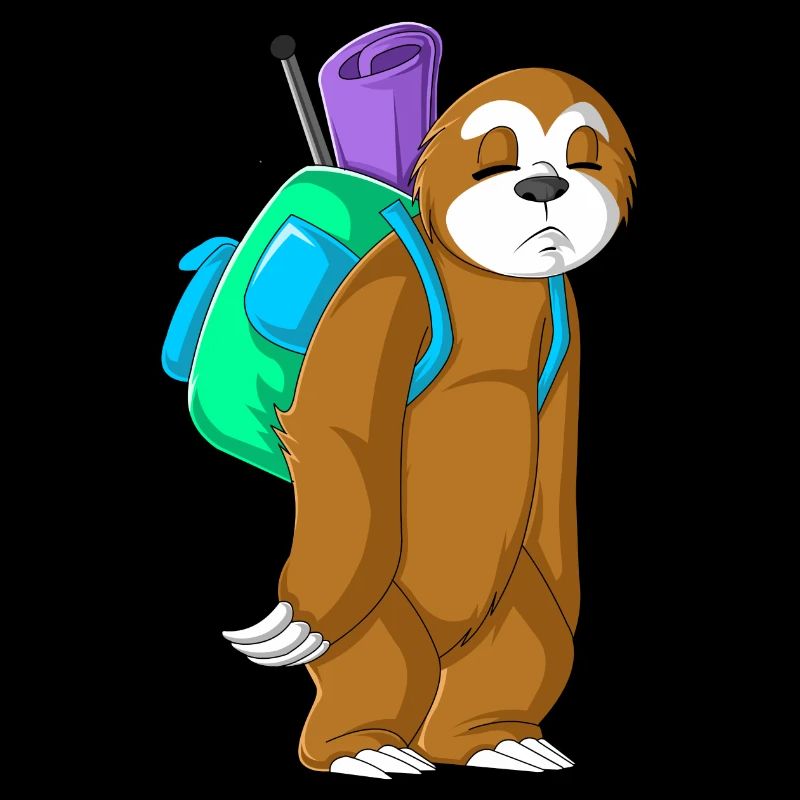 sloth camping