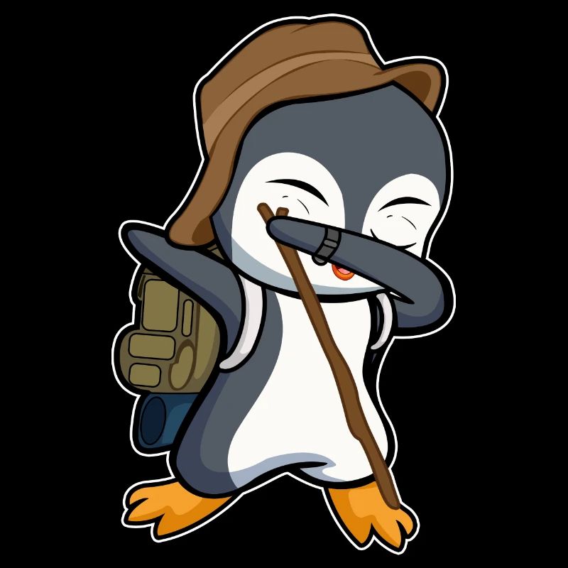 dab dabbing pingouin camp licorne roi pingouin