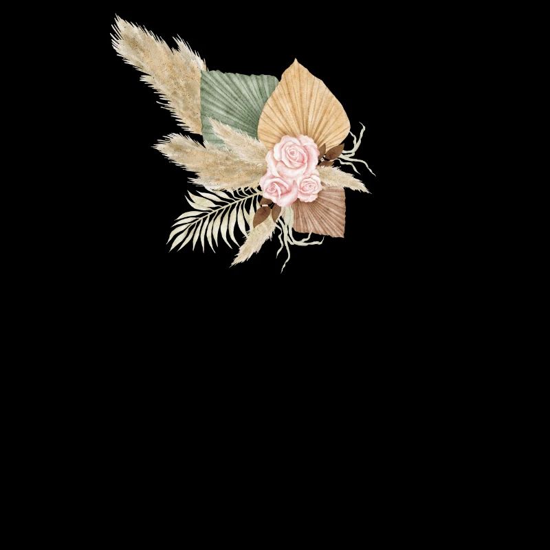 letter Q flowered