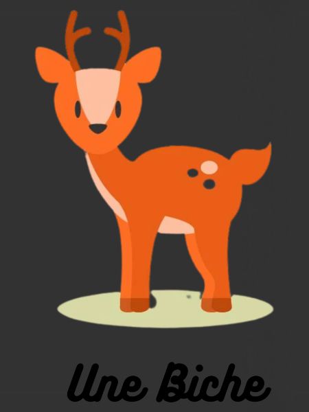 Une Biche