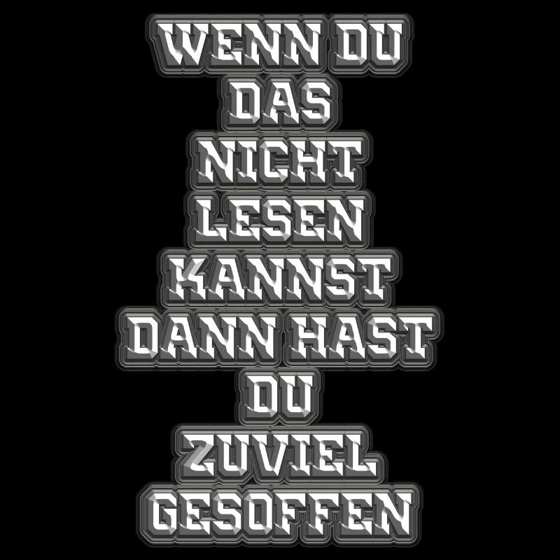 Wenn du das nicht lesen kannst
