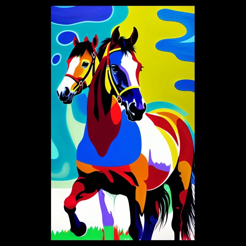 Cheval | Équitation | Animal | Monture | Impressionnisme
