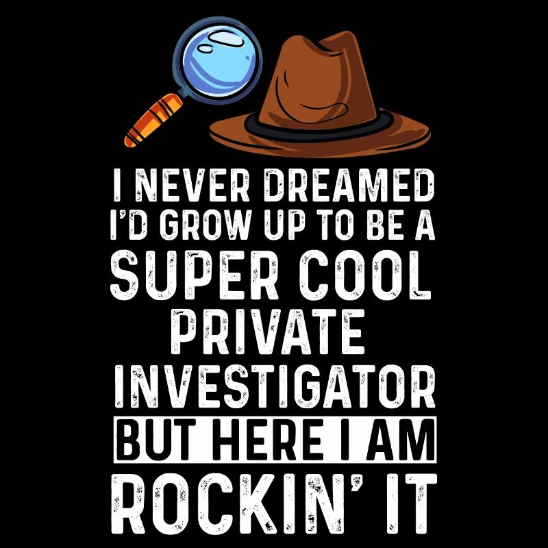 Conception super cool de détective privé