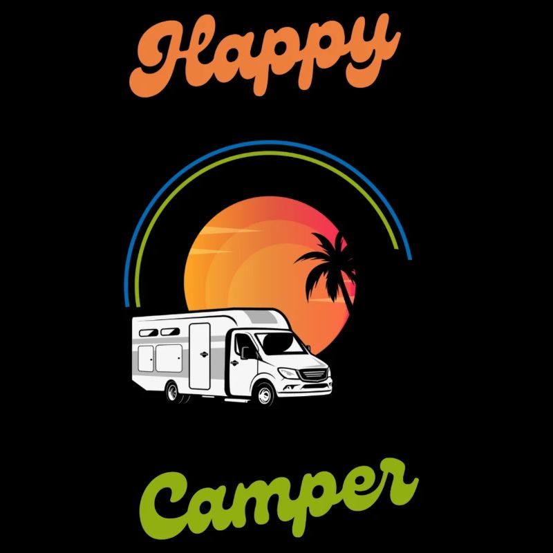 Happy Camper Farbig