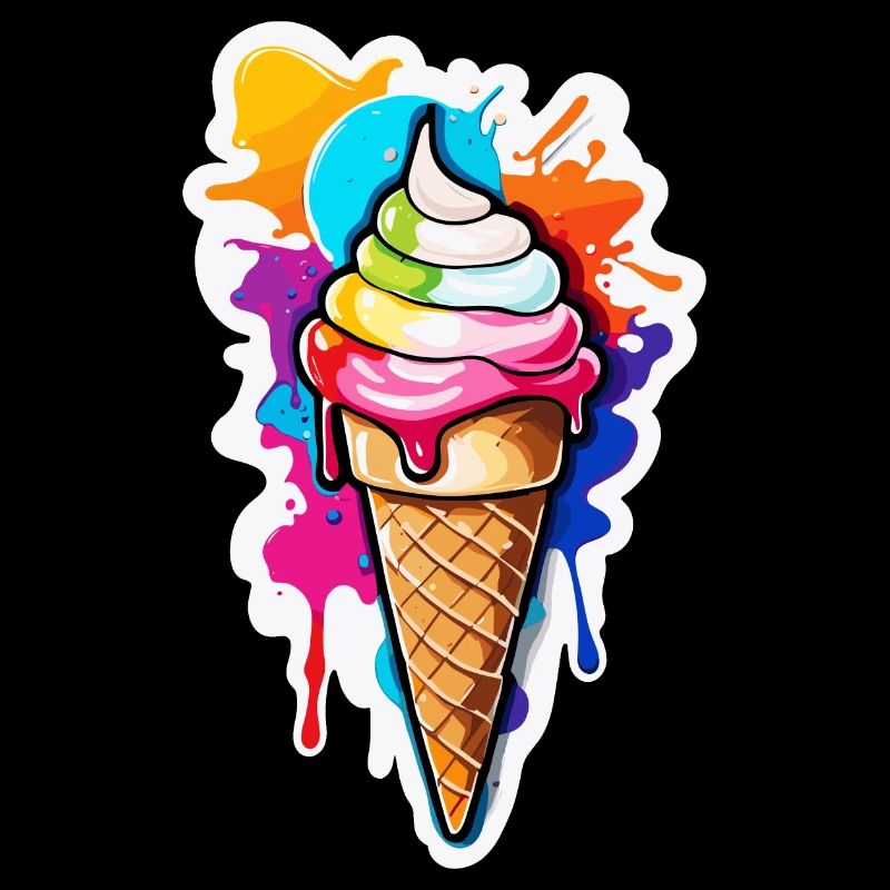 Eis / Ice Cream / Sommer / Sonne / Waffel