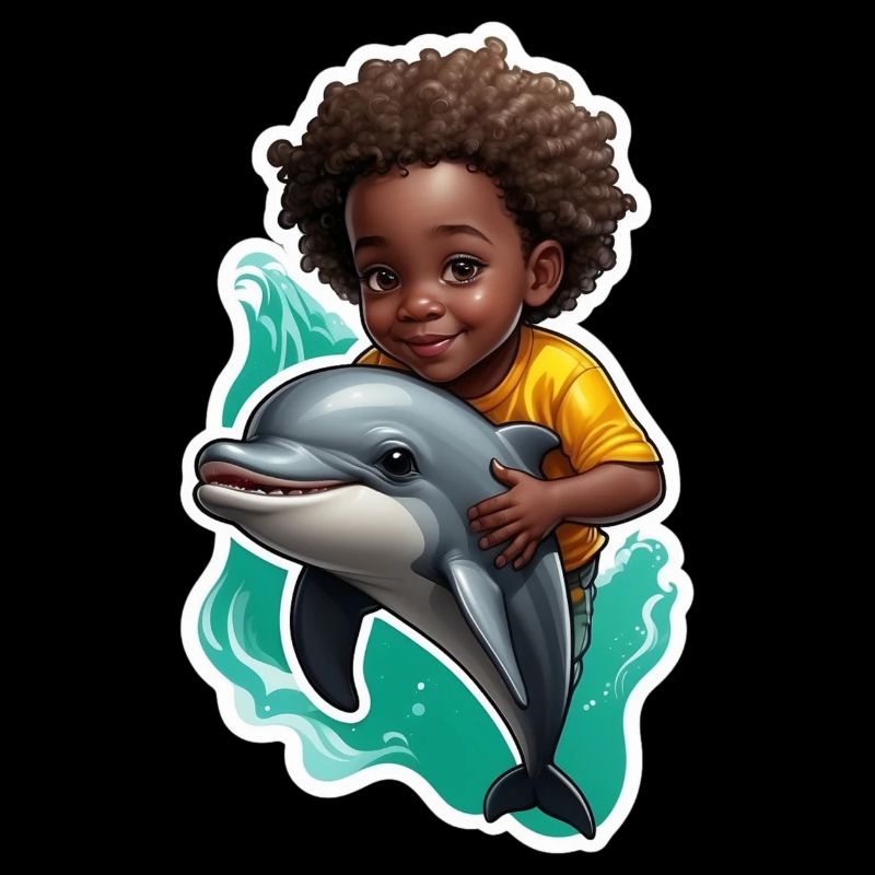 Kid Dolphins Dolphin amant idée cadeau