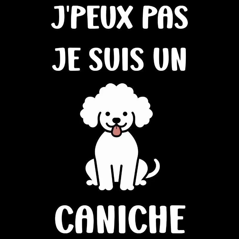 Humour chien petit caniche