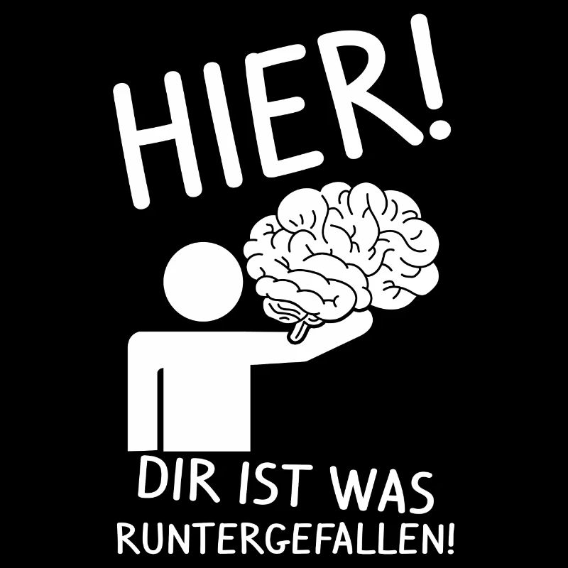 Hier! Dir Ist Was Runtergefallen! Strich Figur Geh