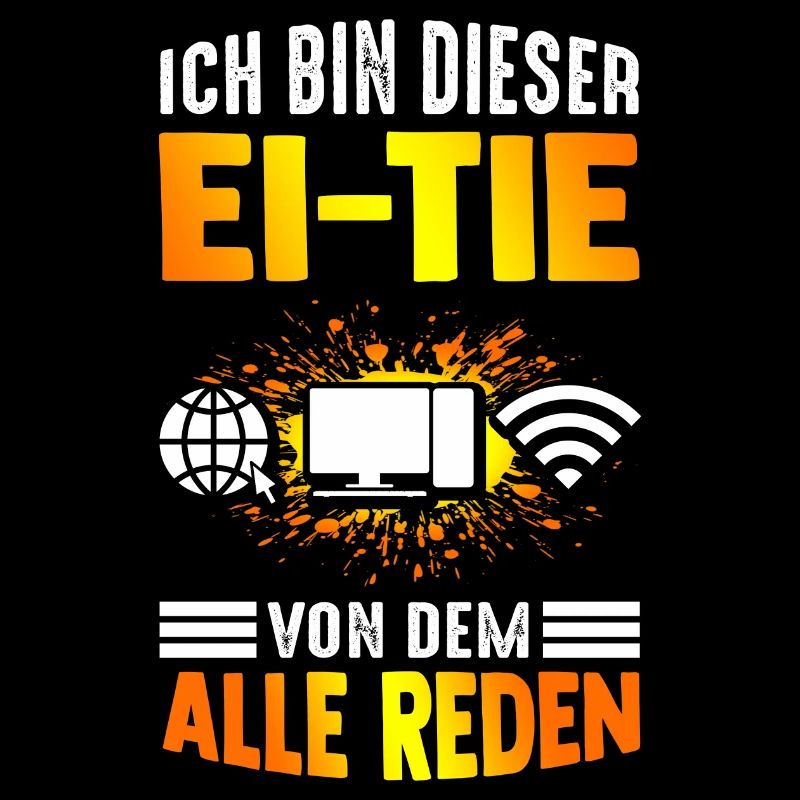 IT Computer PC Profession Abreit Computer Fan Saying IT