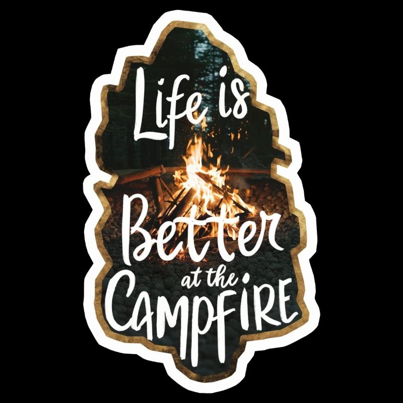 Life Is Better At The Campfire