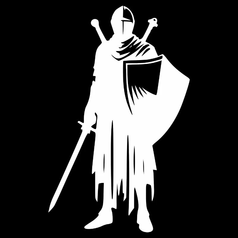 Schwertkrieger Stolzer Ritter Krieger