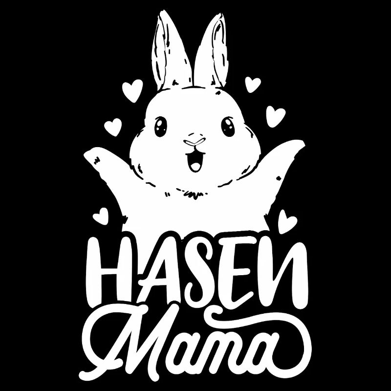 Mama Hase Geschenk Ostern Muttertag Hasen Mama