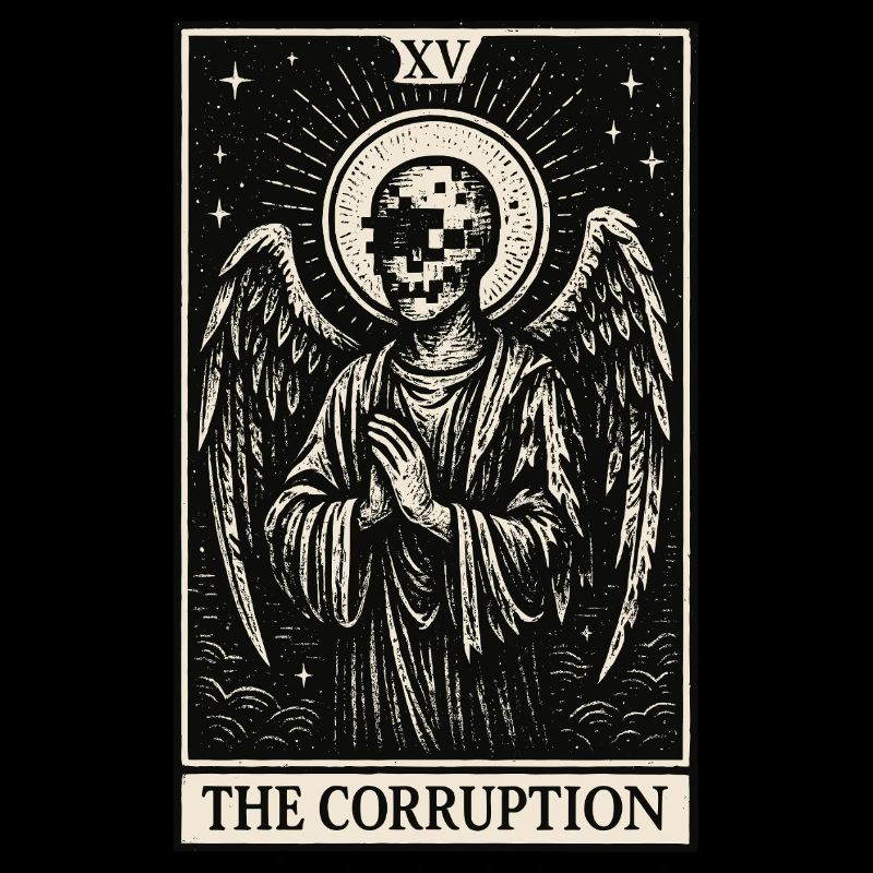 Tarot Datahoarding : L’Ange de la Corruption