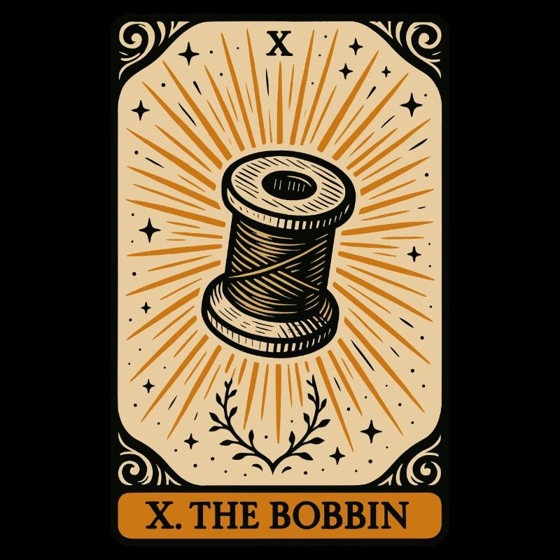 Spule des Schicksals Tarot nähen