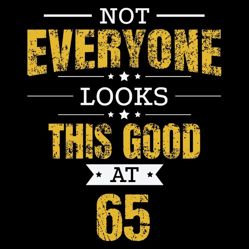 65th Birthday Gift Retro Sixty Five 65 Years