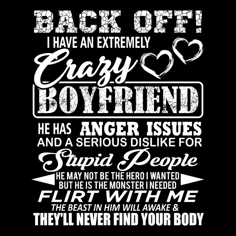 Back Off Funny Taken Ne flirtez pas avec moi