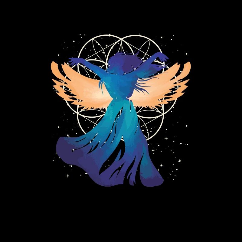 Angel Wings Life force Lightworker Light Man