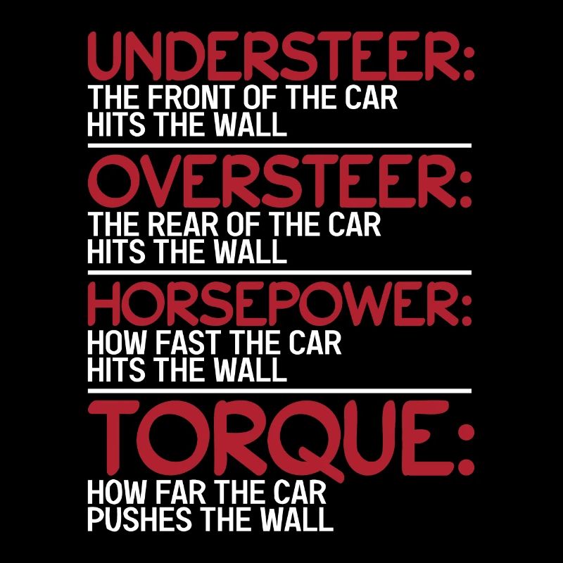 Understeer Oversteer Horsepower Torque