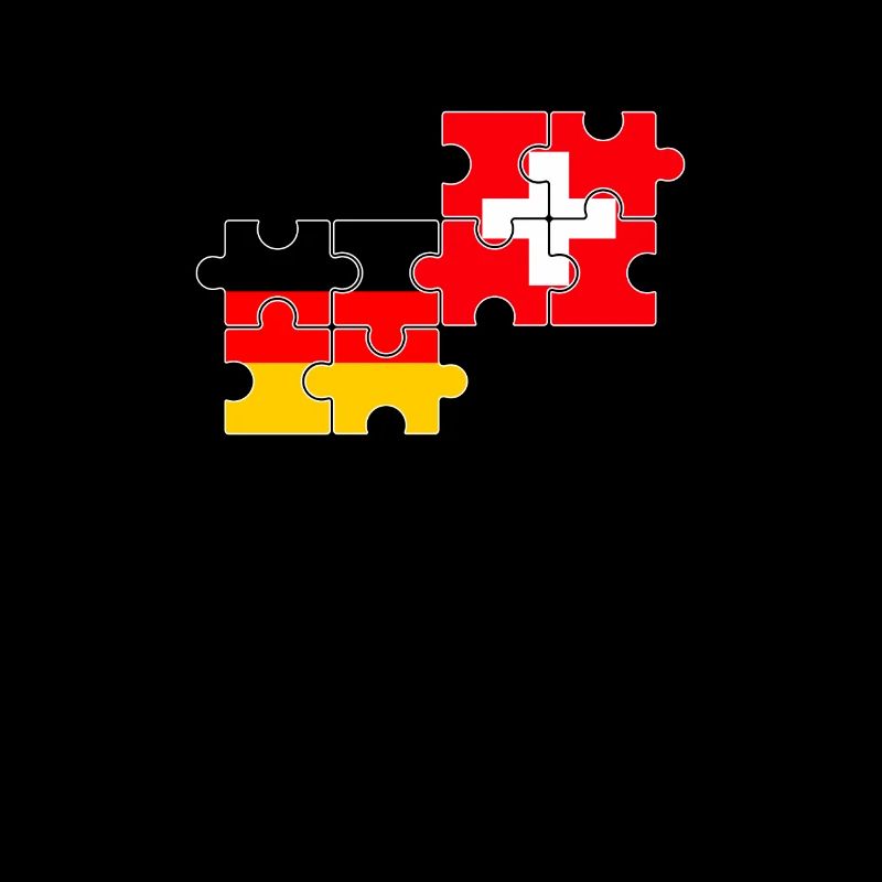 Schweiz Deutschland Flagge Deutsch Schweizer