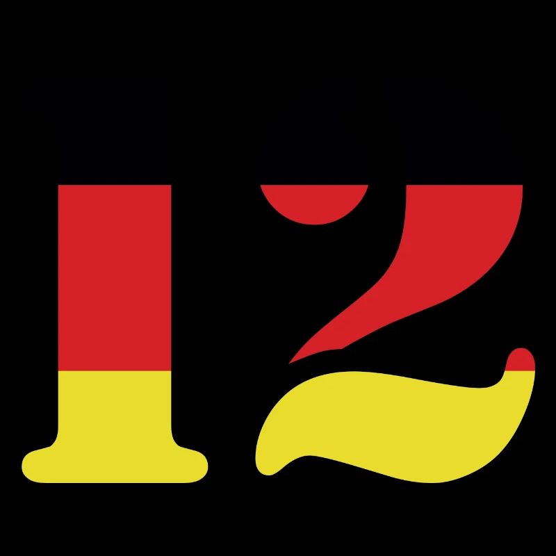 12 Numéro Jersey Allemagne