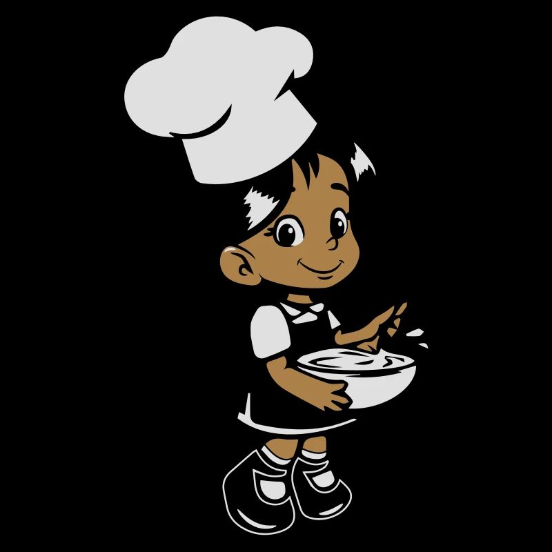 kochen kleines mädchen