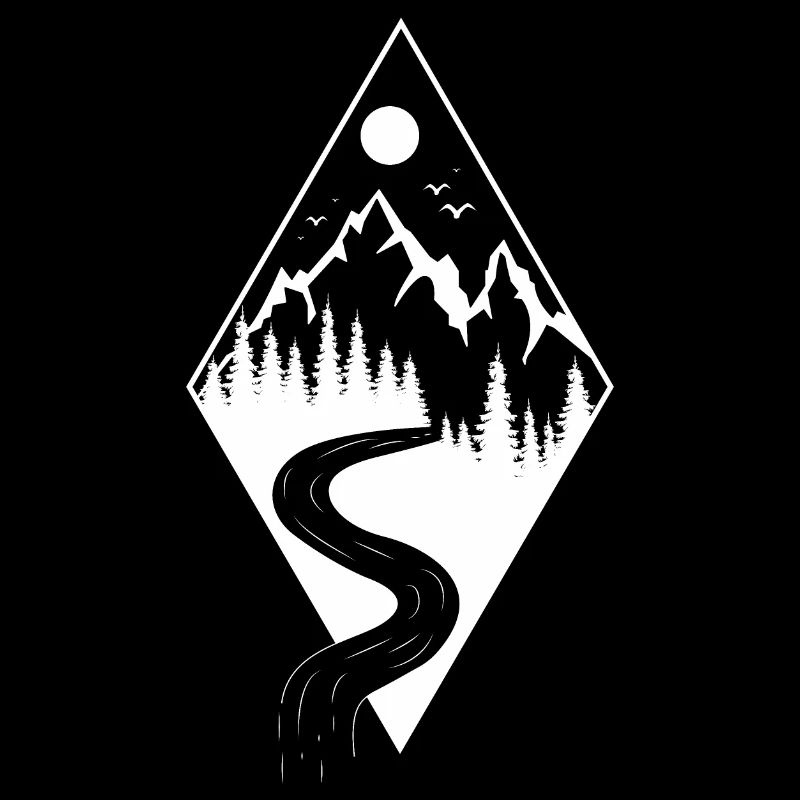 Landscapes in Geometric shape