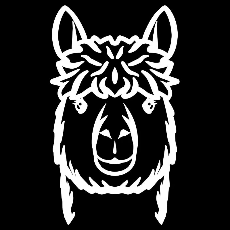 Alpaga blanc
