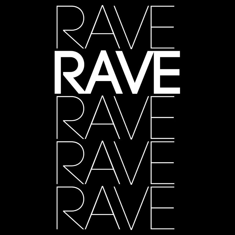Techno music house dance rave gift
