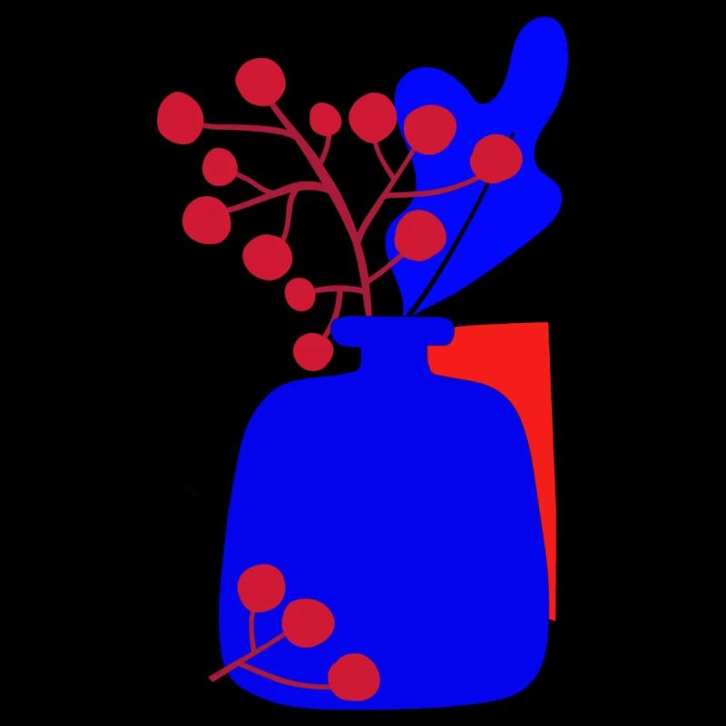 Illustration de Noël moderne