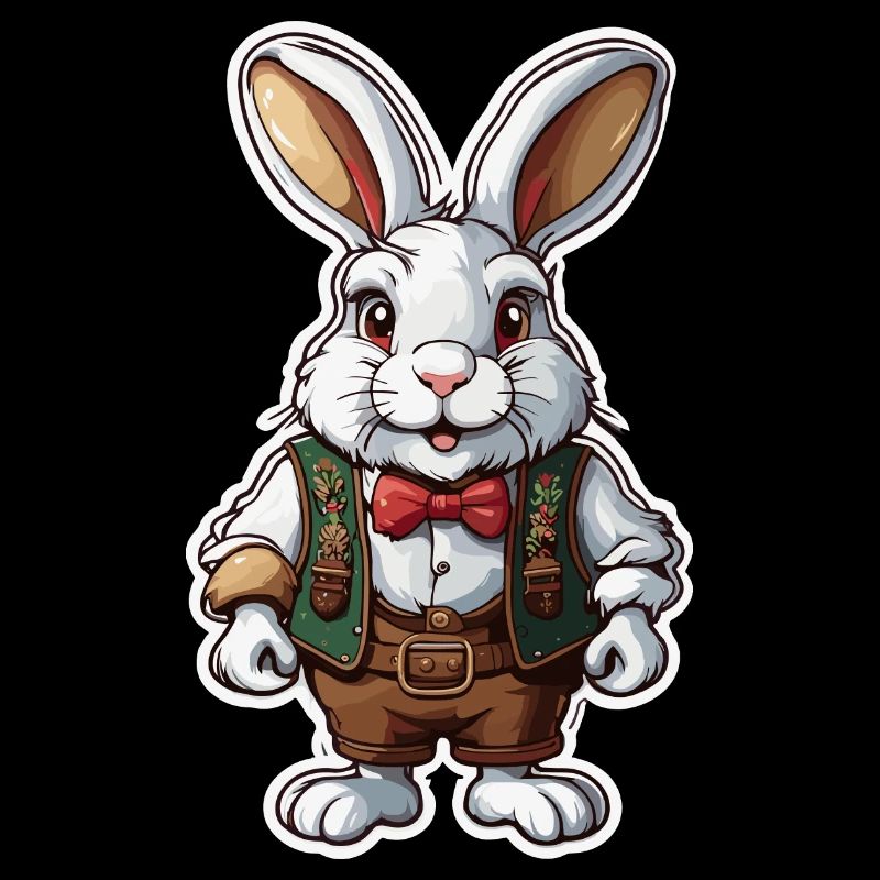 Lederhose / Tier / Tracht / Tradition / Hase