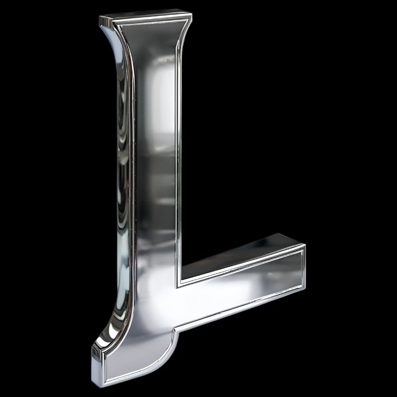 Chrome ,, L " Metallic