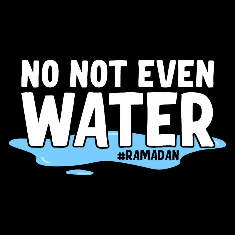 Non même pas d’eau Ramadan