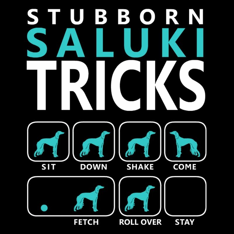 Hartnäckige Saluki-Tricks