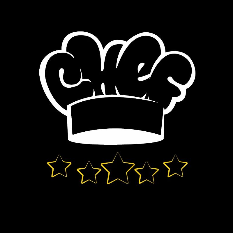 Chapeau de chef 5 étoiles Chef Chef