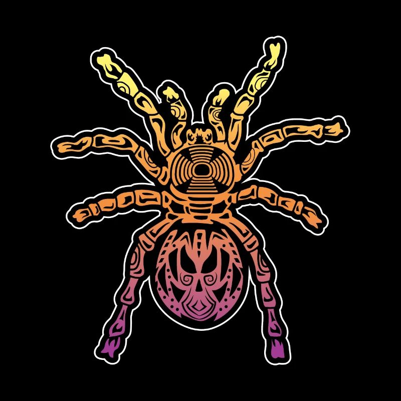 Tarantula Mandala. Tattoo-Künstler Geschenk