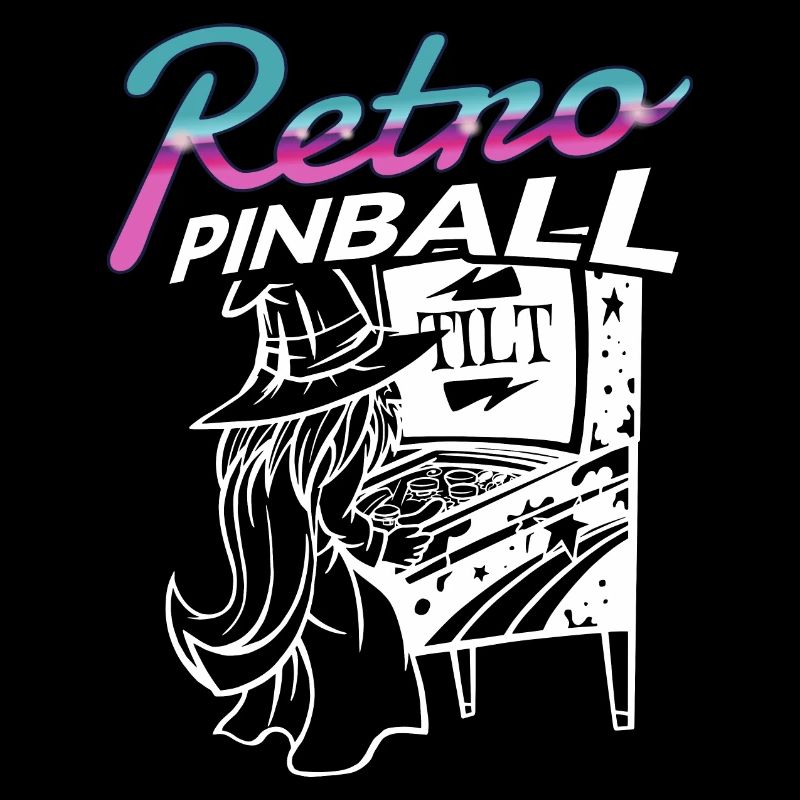 Pinball Retro Arcade Flipper Wizard Extra Ball