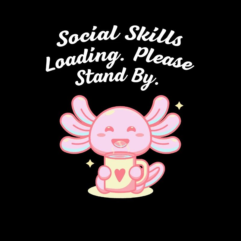 Social Skills Loading Funny Introverted Hum