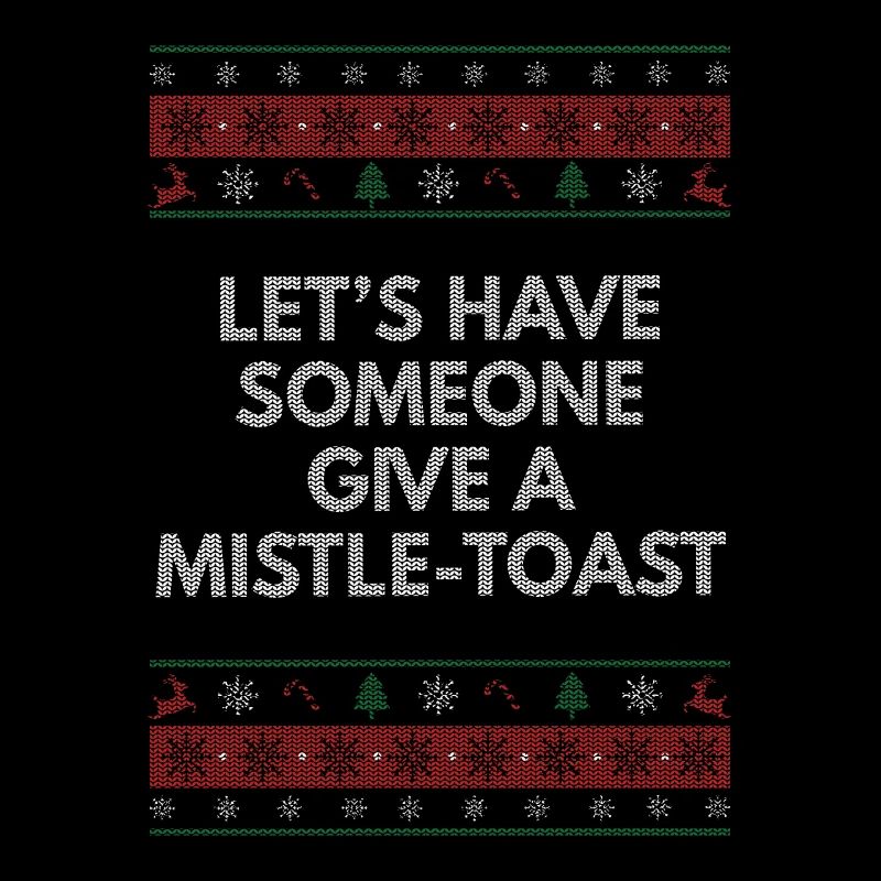 Let someone have a mistletoe Christmas party -