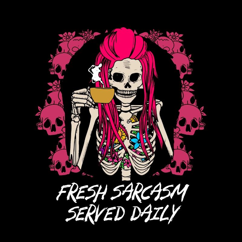 Frischer Sarkasmus serviert täglich lustiger sarka