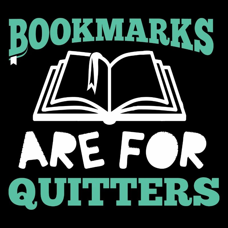 Reading Book Lover Bookmarks For Quitters Gift