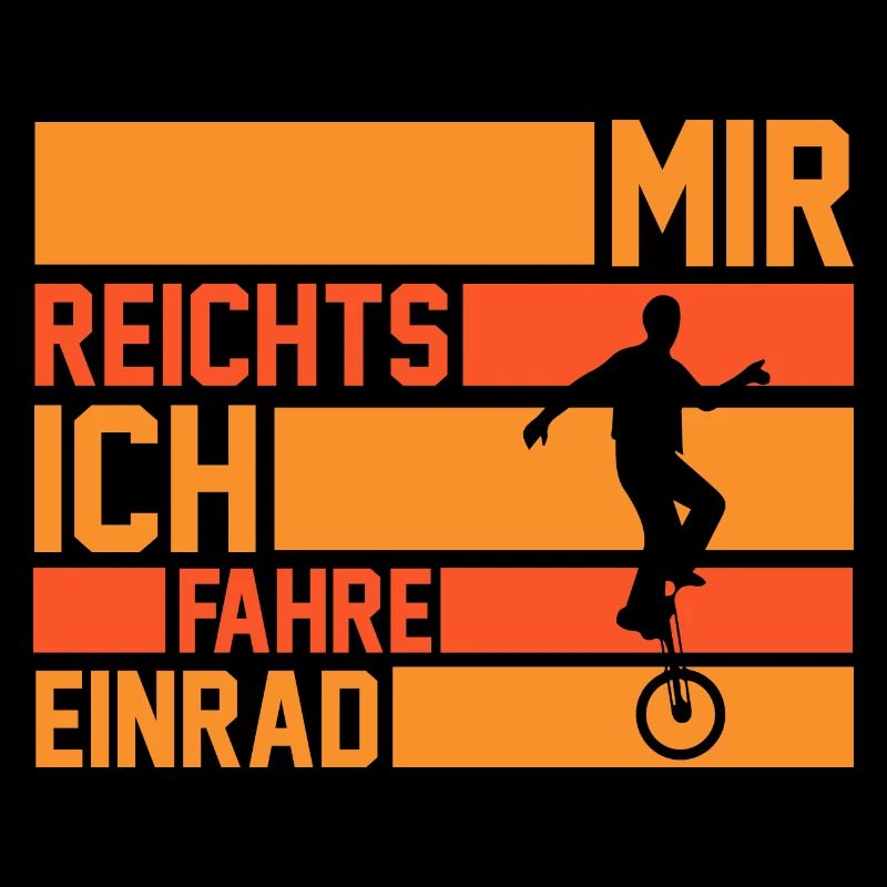 Kunstrad Fahrrad Einrad