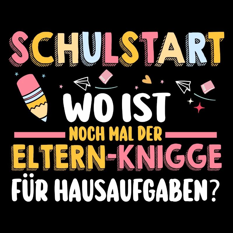 Eltern Schulkind Grundschule Erste Klasse Einschul