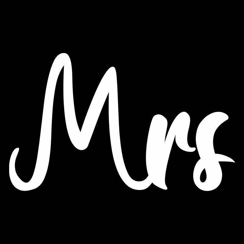 Mr and Mrs, Paar Design Vector