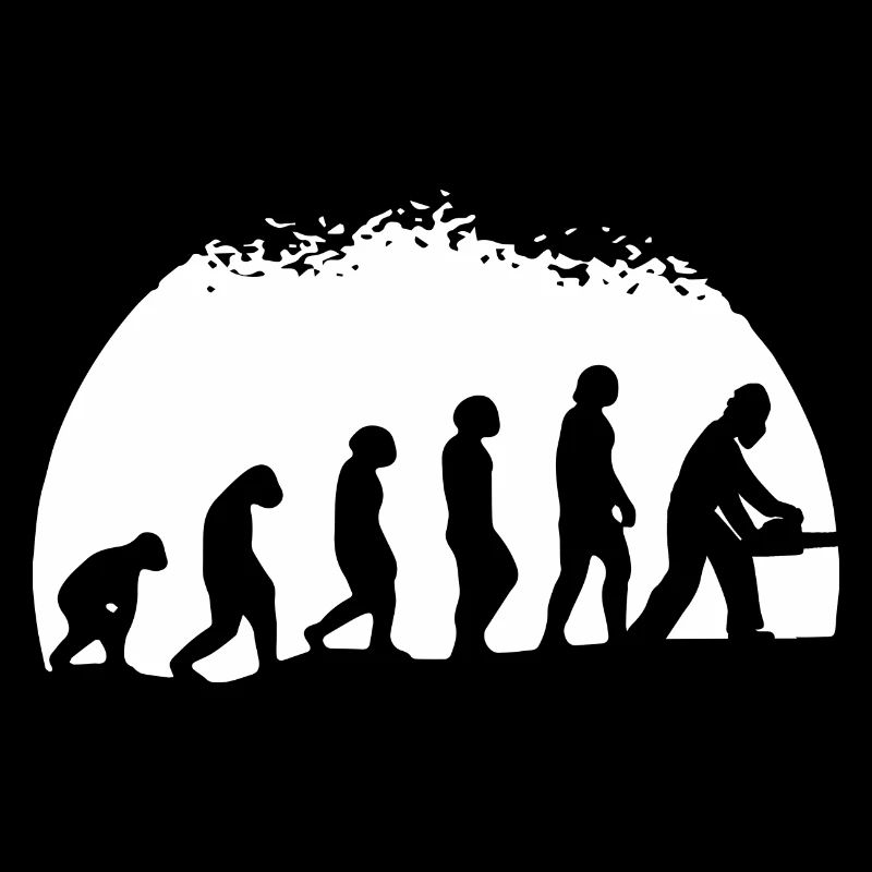 Baumfäller Kettensäge Evolution Holzfäller