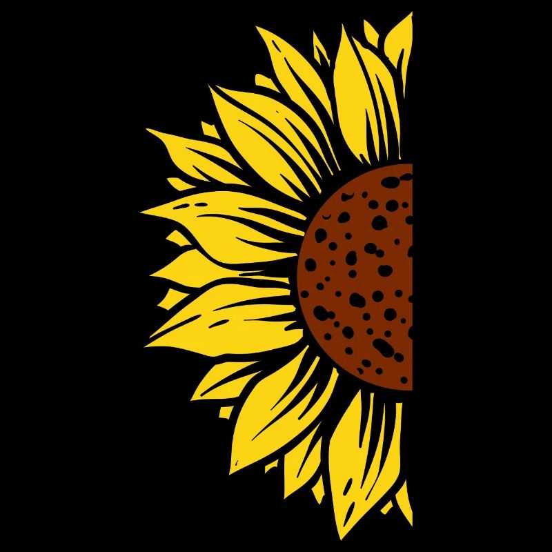 Half sunflower