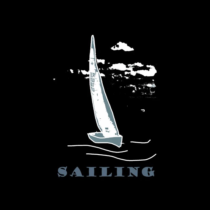 Segelboot,Meer,maritim,Geschenk,cool,trend