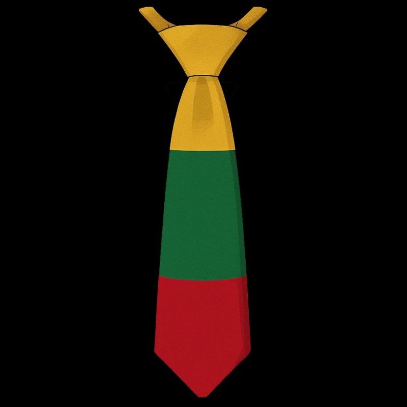 Lithuania Tie – Flaggendesign